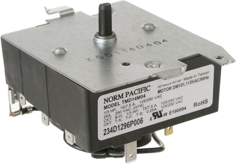Original WE04X20416 Genuine OEM Dryer Timer 234D1296P006 TMD14M04 WE4M366