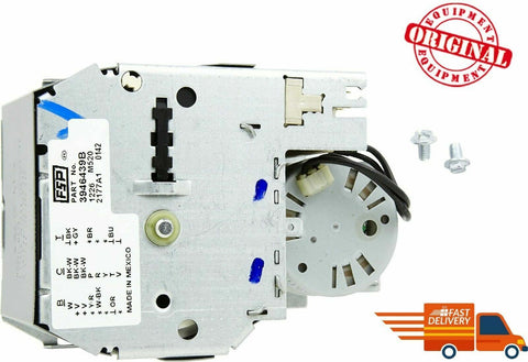 New OEM Genuine WHIRLPOOL 285938 Washer Timer WP285938 W/ Screws