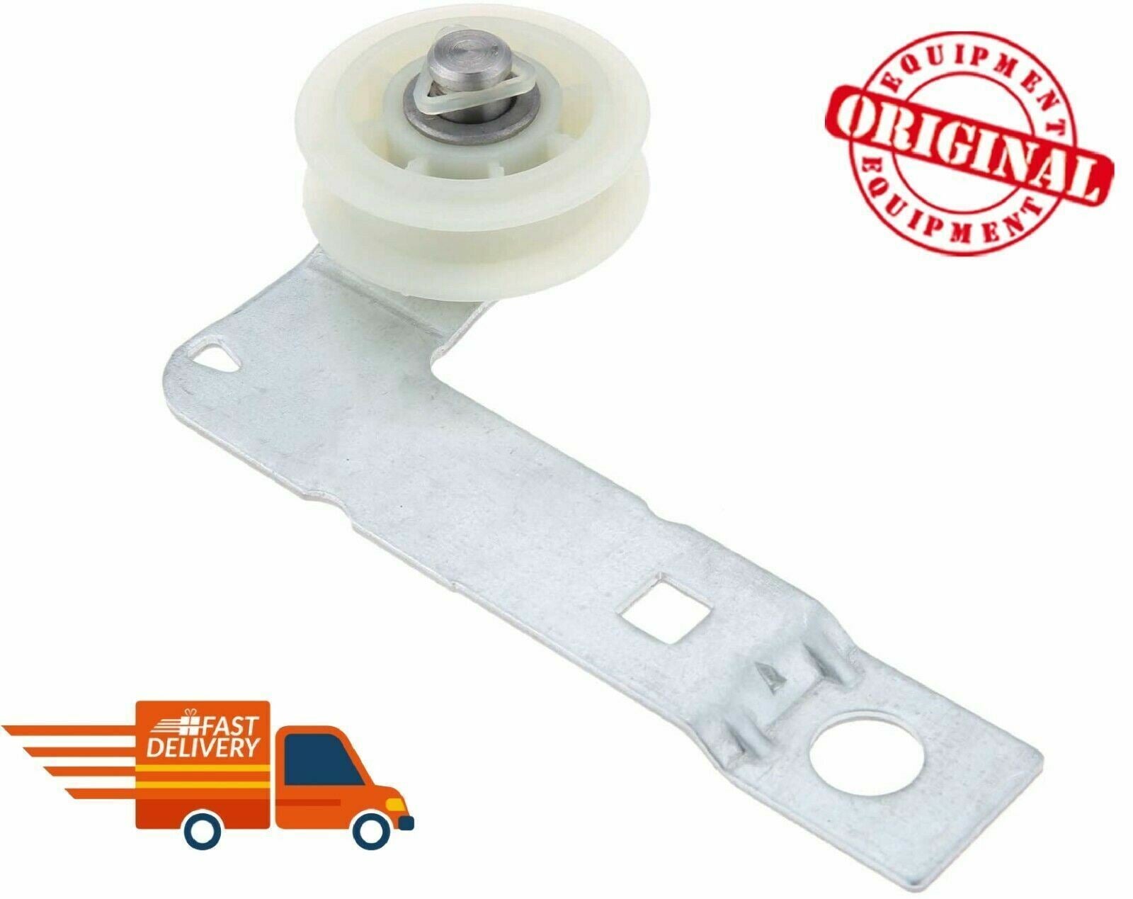 New Genuine OEM Whirlpool Dryer Idler Pulley W10837240 279640 W10118756