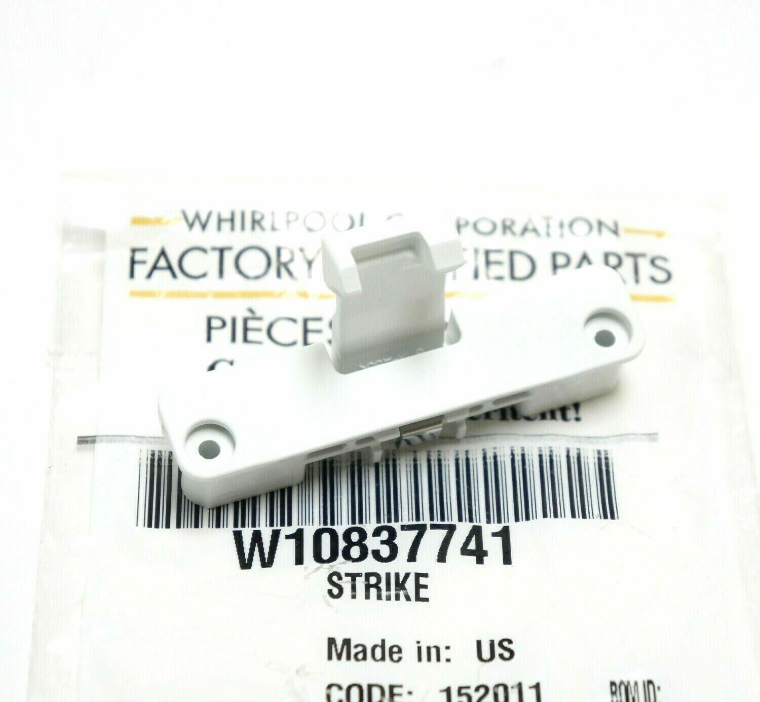 New Genuine OEM Whirlpool W10837741 WPW10837741 Washer Strike W10714899
