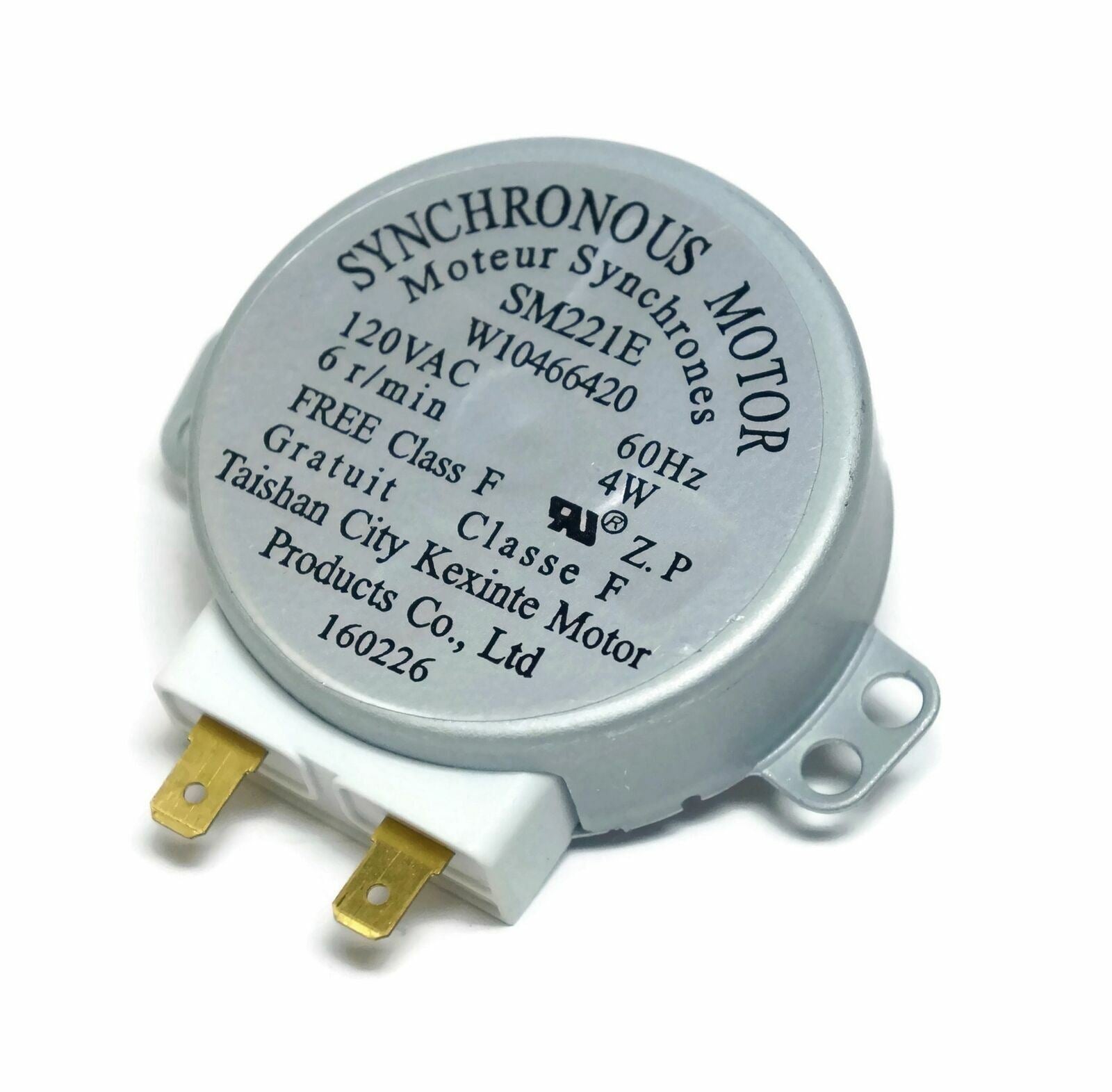 New OEM Genuine Whirlpool WPW10466420 Microwave Turntable Motor W10466420