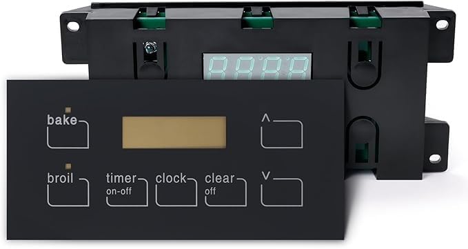 316455500 for Kenmore Frigidaire Electric Oven Control Board with 316220725 Touchpad Overlay