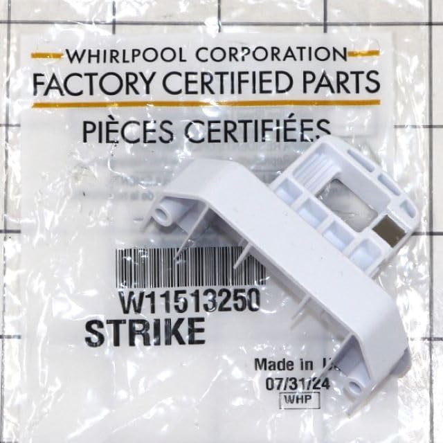 Original W11513250 Whirlpool Maytag Washer Lid Strike NEW OEM Genuine W11391550