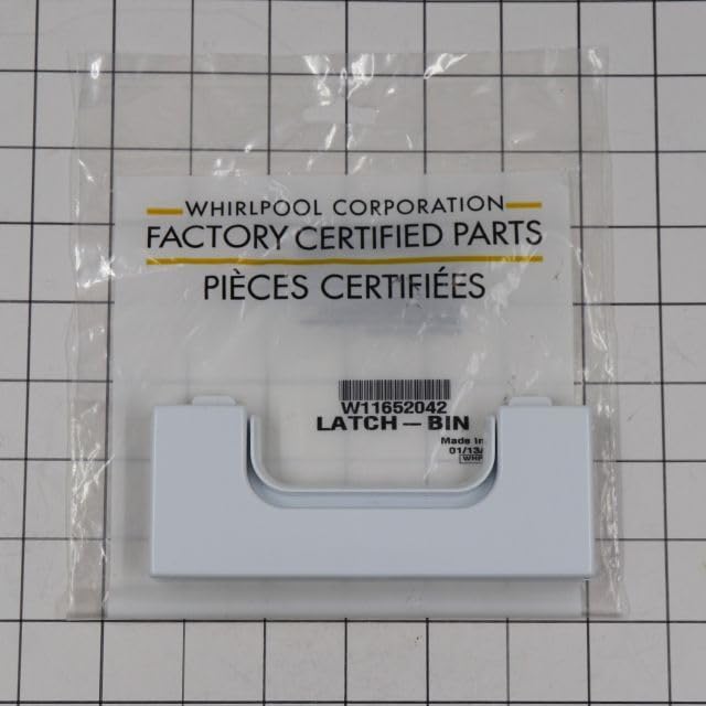 OEM W11652042 W10258552 Whirlpool Kenmore Elite Ice Container Latch NEW OEM Genuine