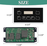 316455420 for Kenmore Frigidaire Electric Oven Control Board with 316220725 Touchpad Overlay