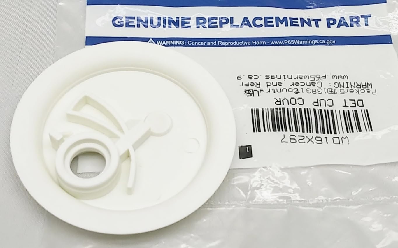 Original WD16X297 Genuine OEM Detergent Cup Cover 165d3702 NEW