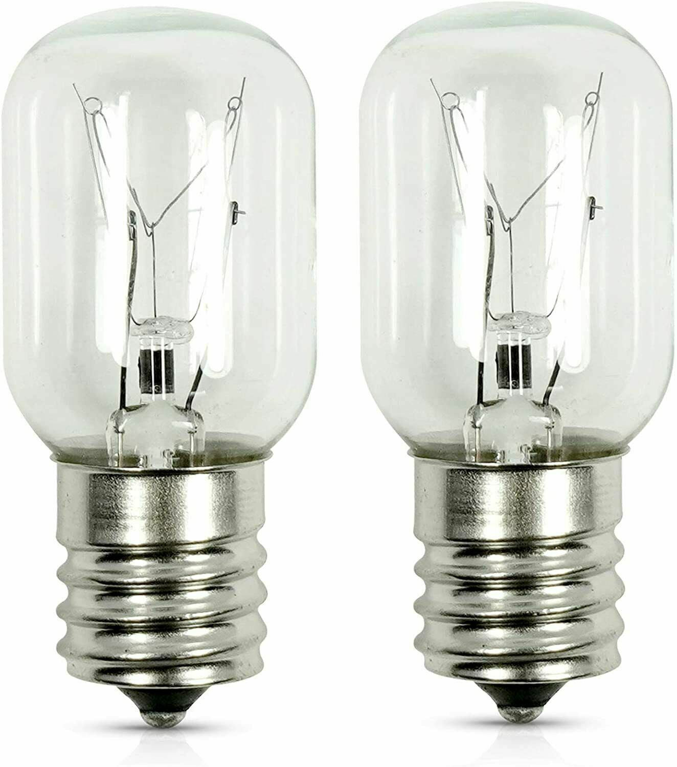 New 2 Pack Genuine OEM Whirlpool Light Bulb 8206232A 40 watt 8206232