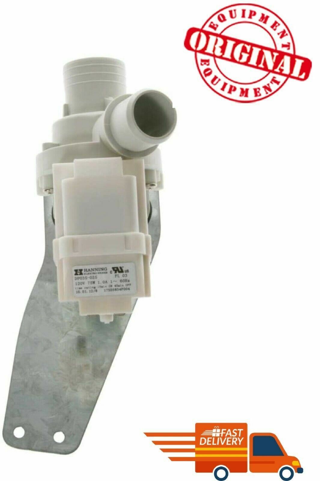 New OEM GE WH23X10030 Washer Washing Machine Drain Pump Genuine