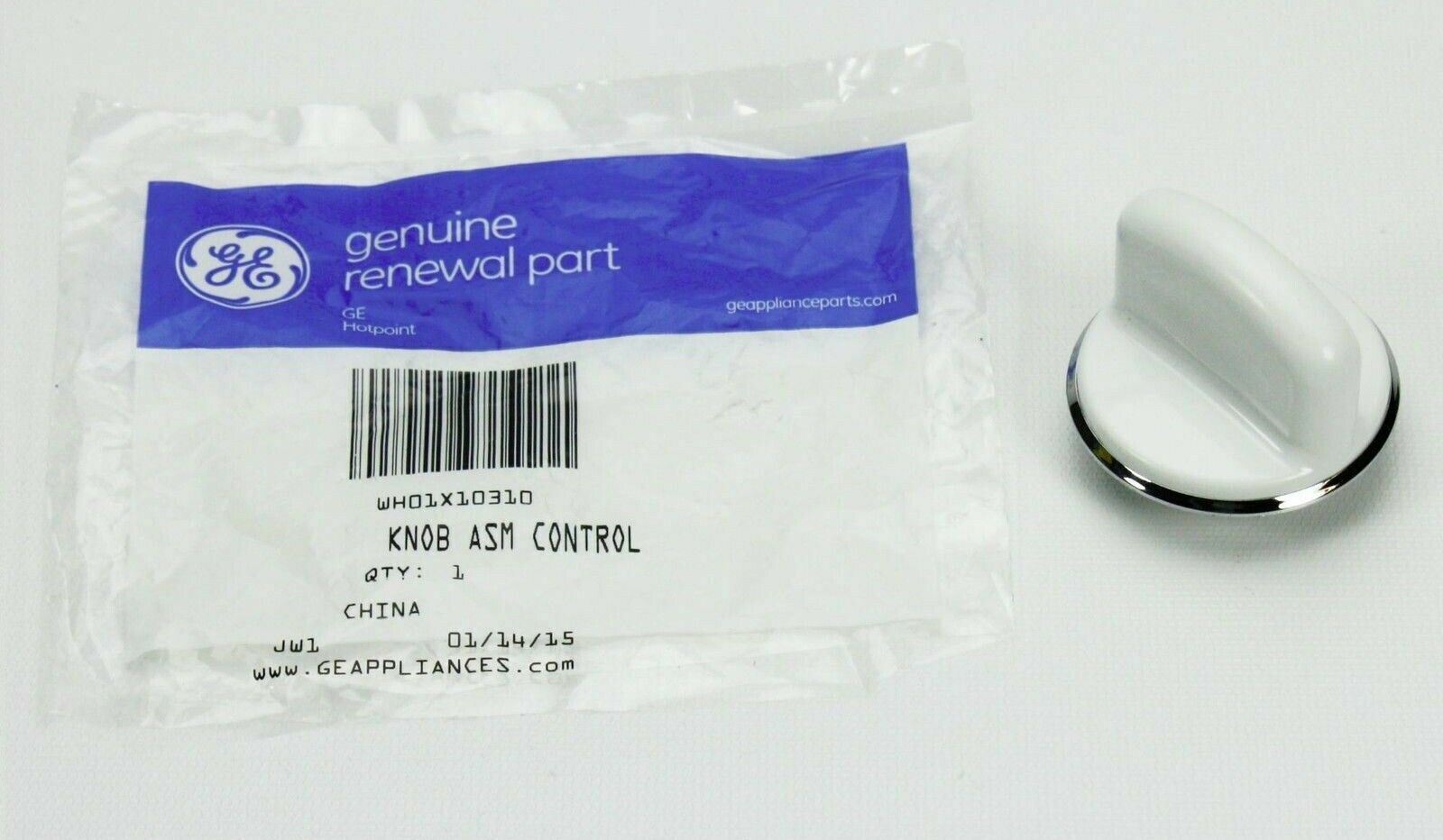 New OEM Genuine WH01X10310 GE Washer Control Knob Assembly