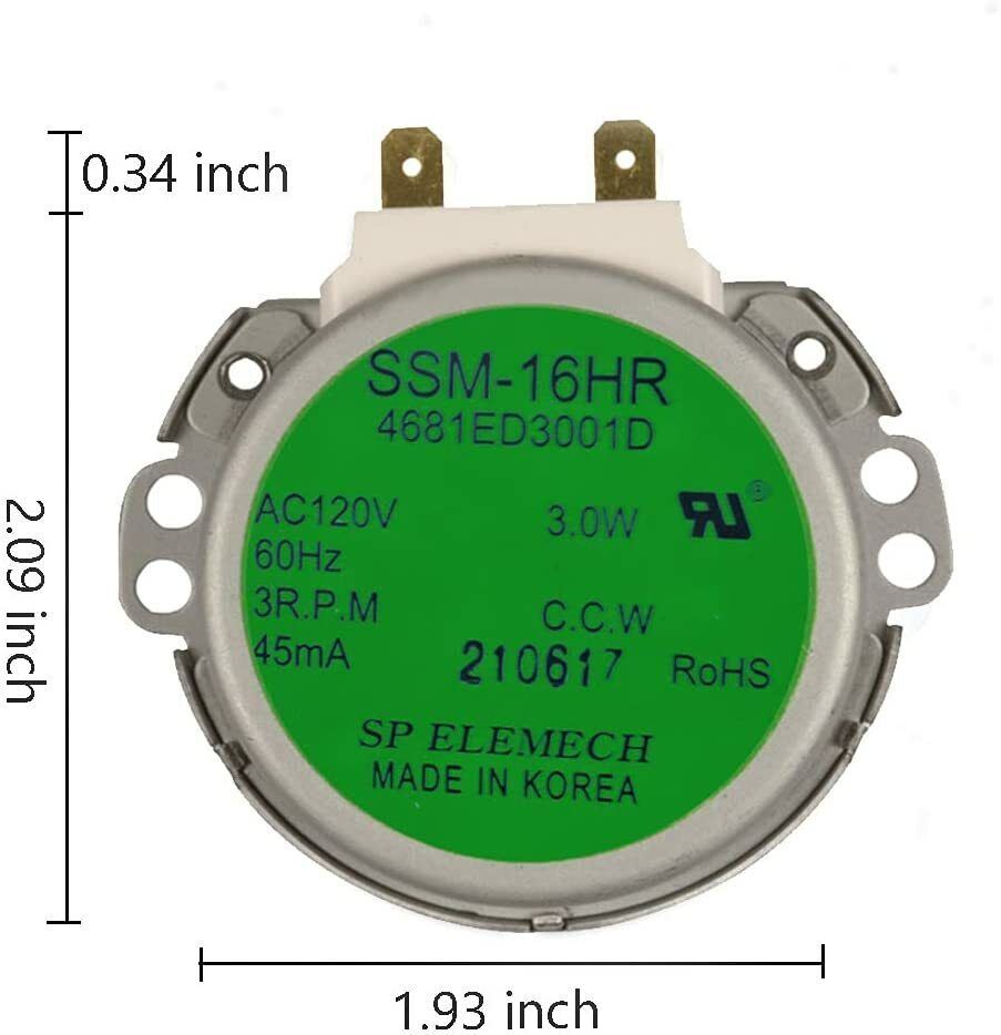 New OEM LG Electronics 4681ED3001D Motor Assembly Genuine