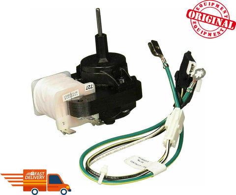 New OEM Genuine W11024089 Whirlpool Evaporator Fan Motor