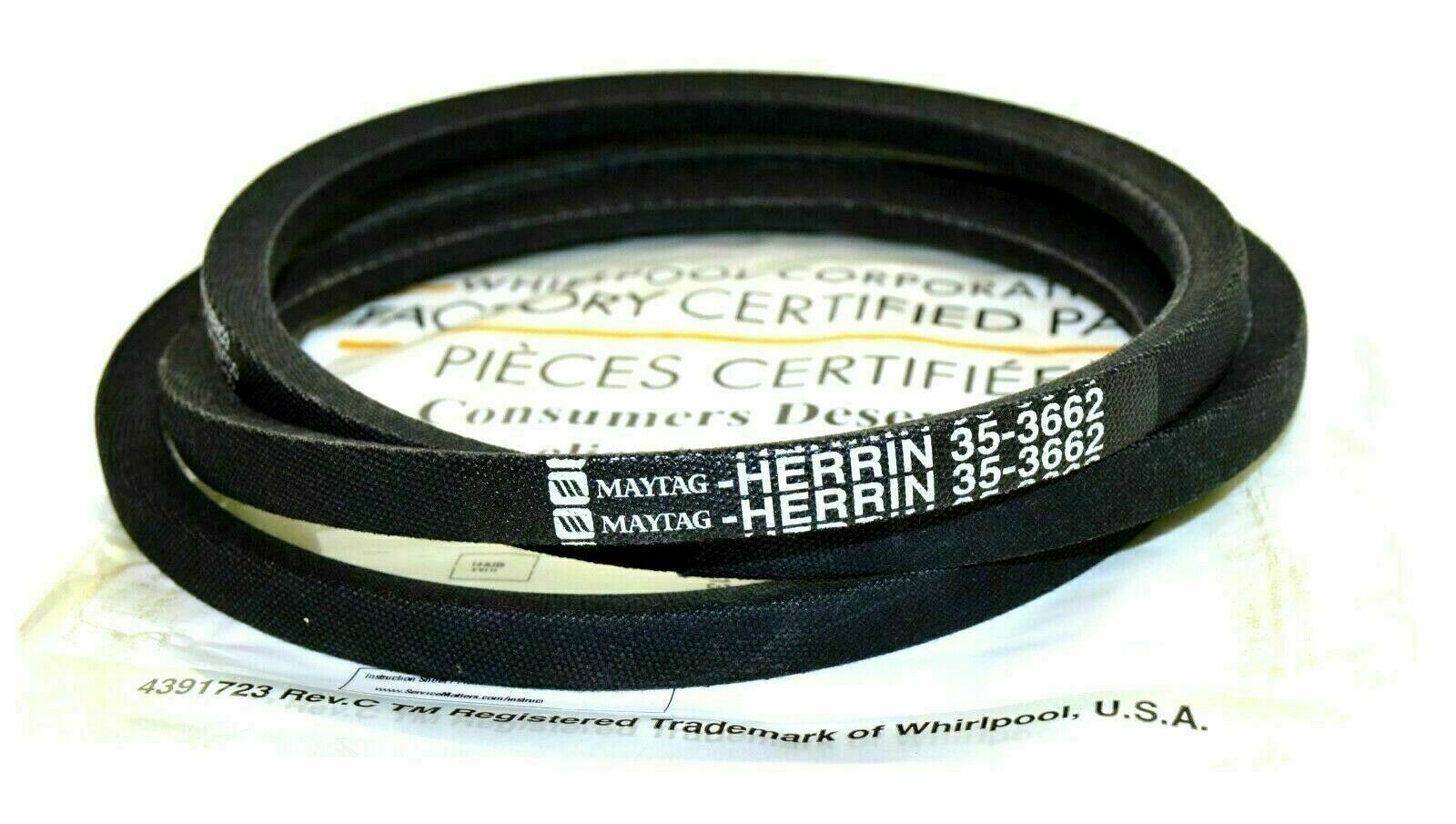 New OEM Genuine Whirlpool Washer Drive Belt 21352320 AP6005822 21001478