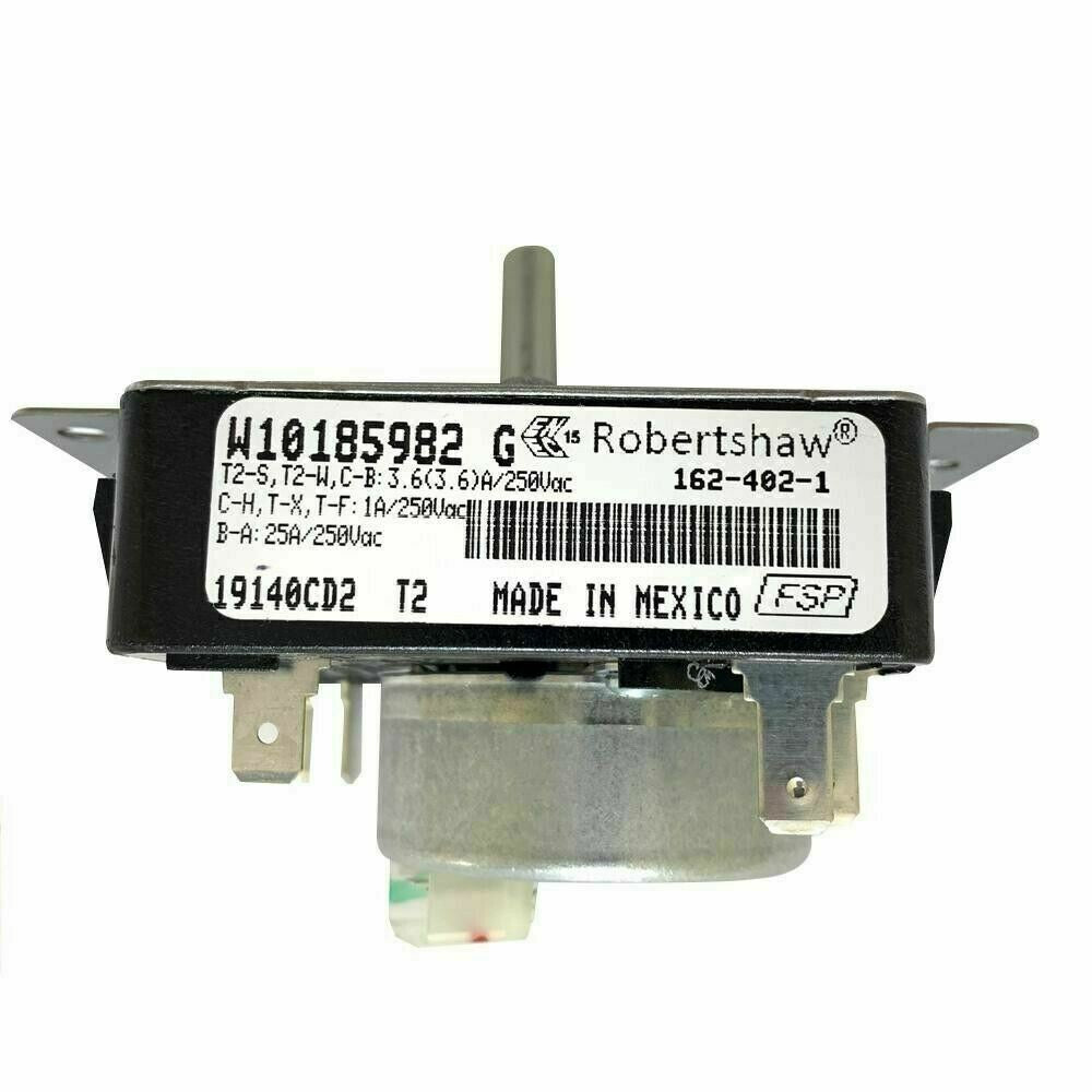 New OEM Genuine W10185982 WHIRLPOOL DRYER TIMER