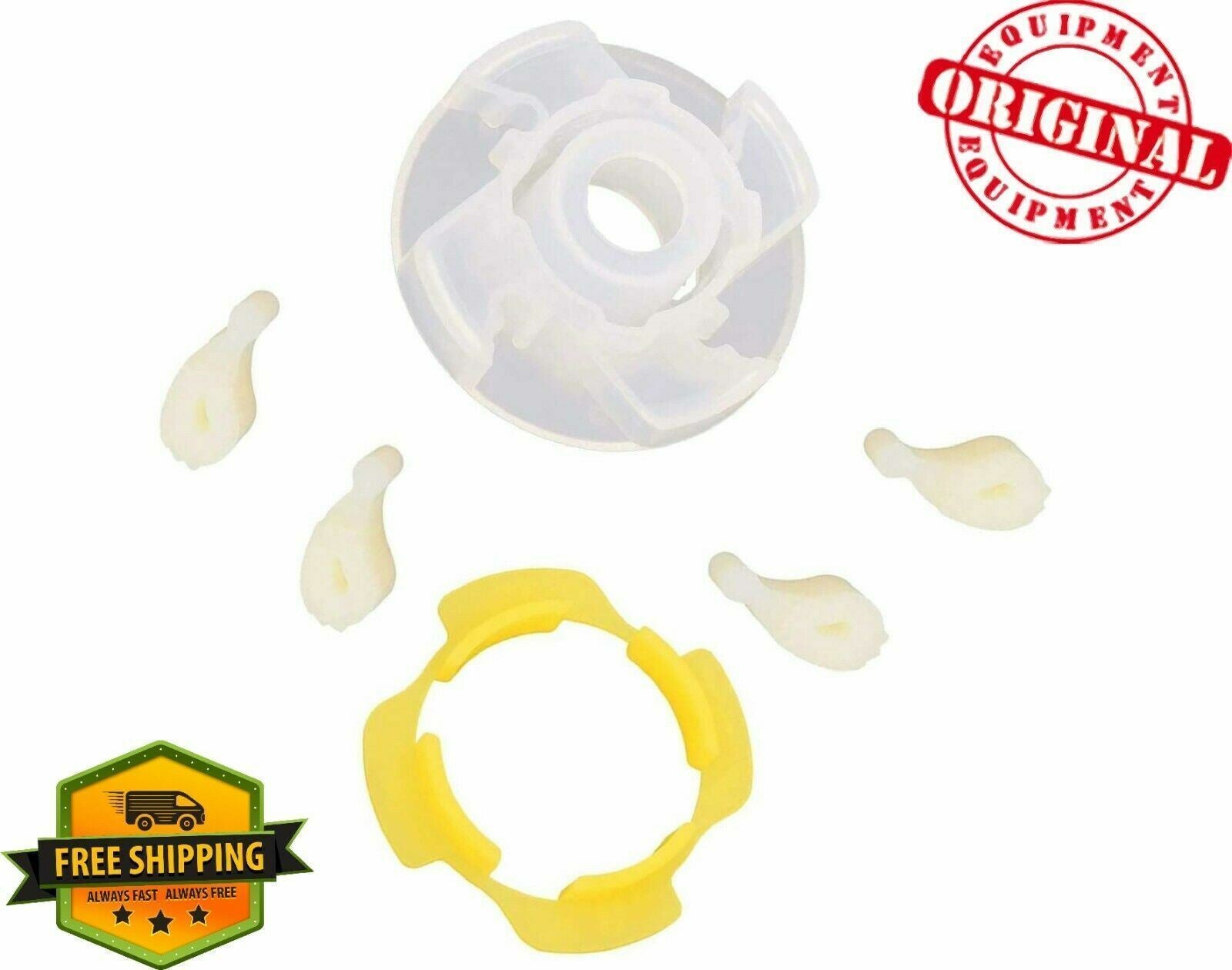 New OEM Genuine Washer Agitator Dogs & Cam Kit for Whirlpool, Sears 285809