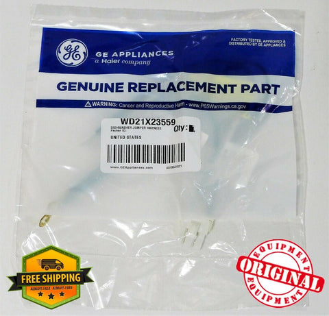 New Genuine OEM GE Dishwasher Jumper Harness WD21X23559