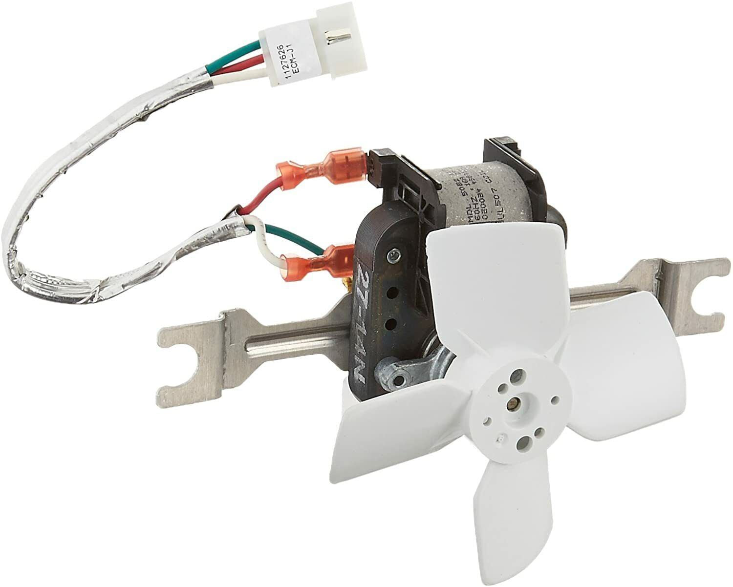 New OEM Genuine 4318017 Whirlpool Refrigerator Evaporator Fan Motor Kit