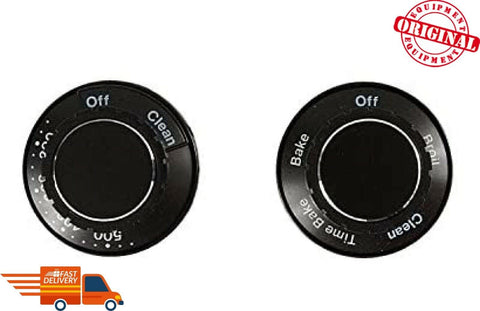 New OEM Genuine 12200031 Jenn-Air Wall Oven Knob Kit - 2 Pcs Set