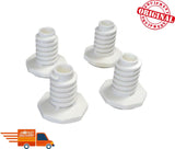 New OEM Genuine W11213957 Whirlpool Leveling Foot OEM WPW11213957 - 4 Pieces