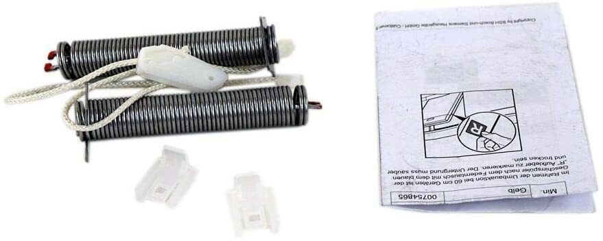 New OEM Genuine Bosch Dishwasher Door Spring w/Cable 00611336 10000412 12004119