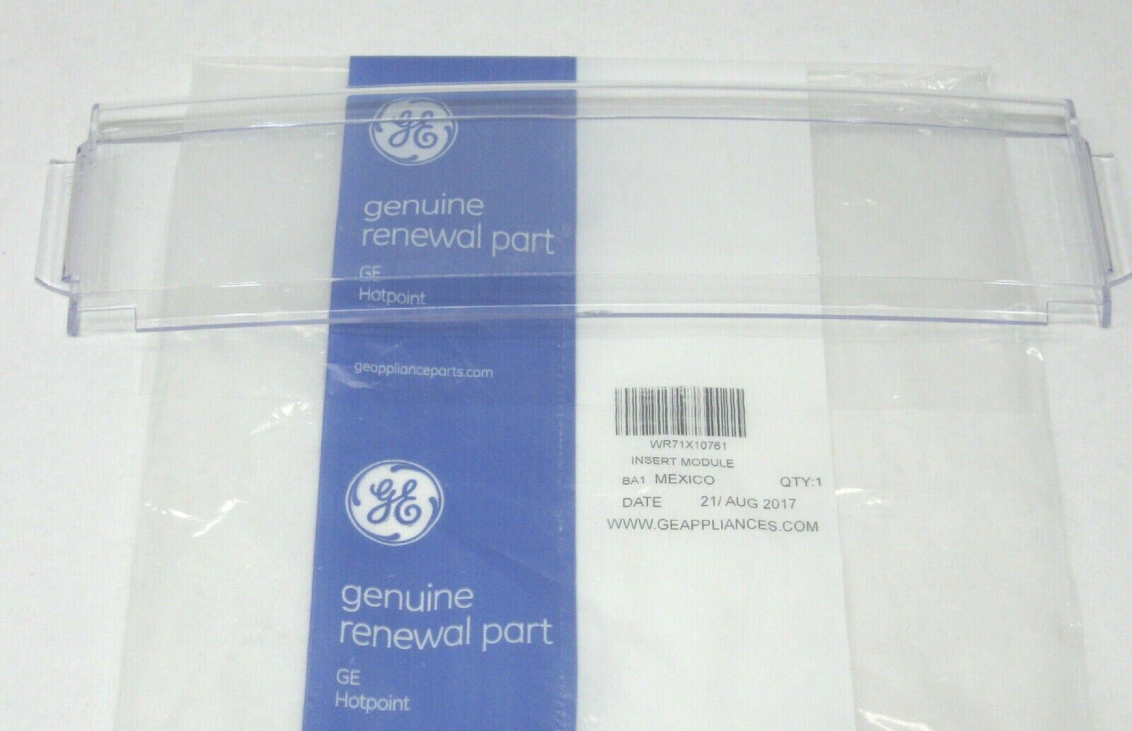 New Genuine OEM GE WR71X10761 Refrigerator Insert Module Shelf Trim