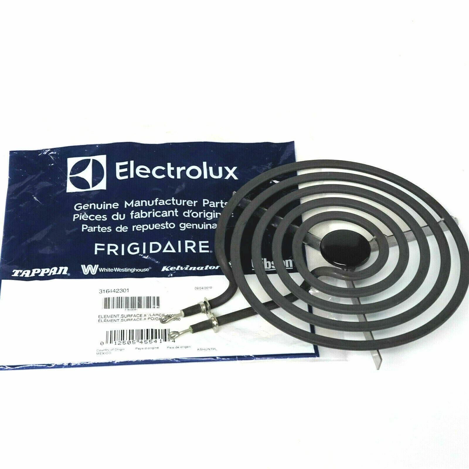 New OEM Genuine Electrolux 316442301 Frigidaire Oven 8" Range Surface Element