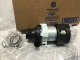 New OEM Genuine WD26x23258 GE Dishwasher Pump Wash Main Motor With Clamps