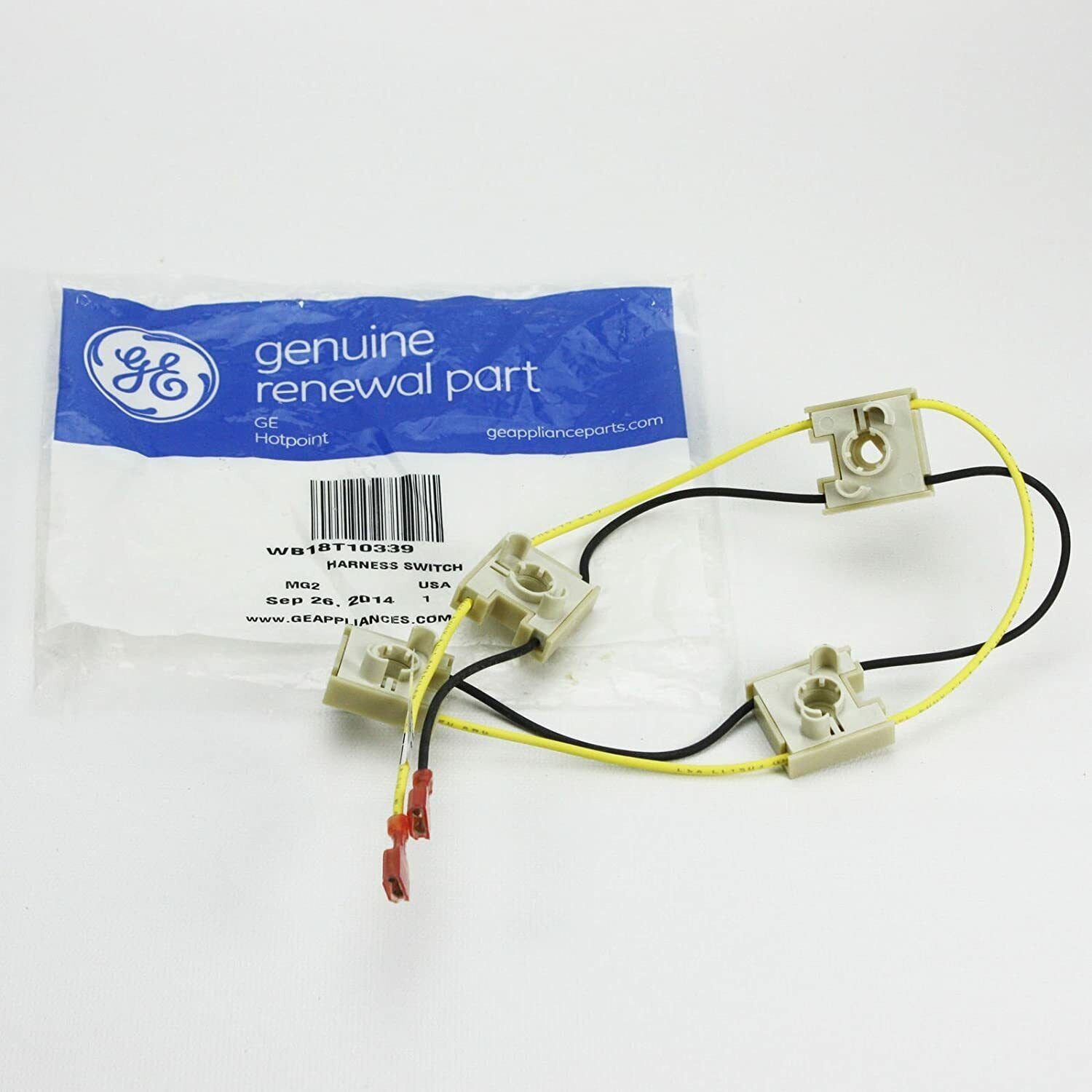 New Genuine OEM GE General Electric Oven Range Igniter Switch Harness WB18T10339